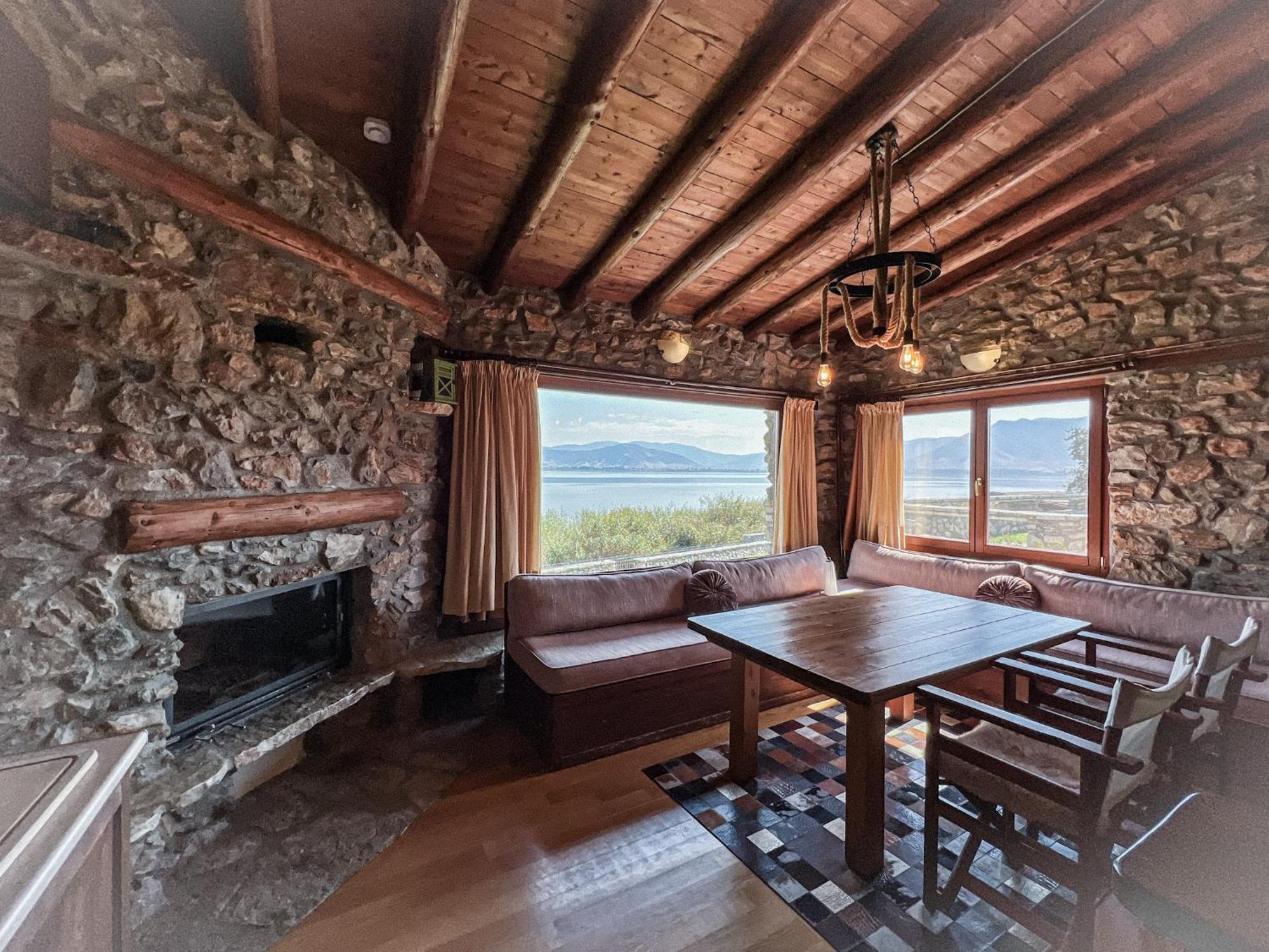 The Little Stone House By The Lake Kastoria Exteriér fotografie