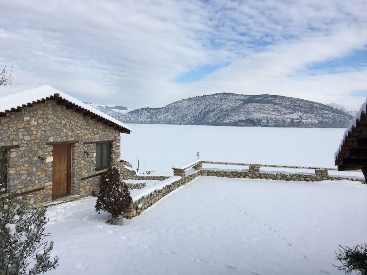 The Little Stone House By The Lake Kastoria Exteriér fotografie